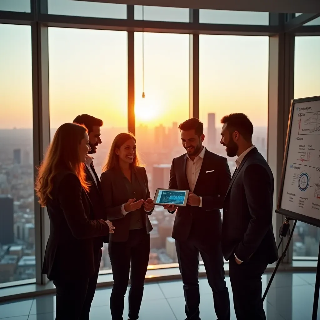 Contemporary workspace